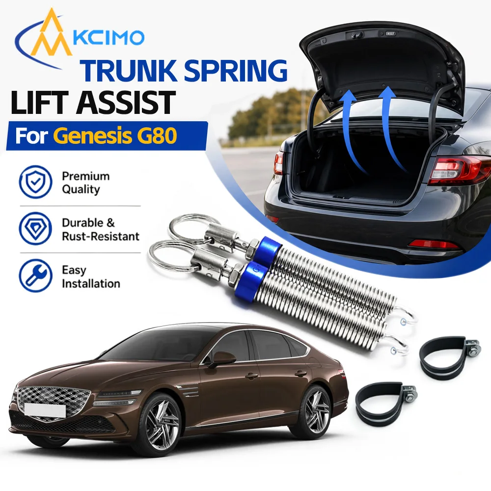 For Genesis G80 Adjustable Trunk Lid Lift Spring Auto Boot Automatic Opening Tension Lifter Device Rear Tailgate Lid Parts
