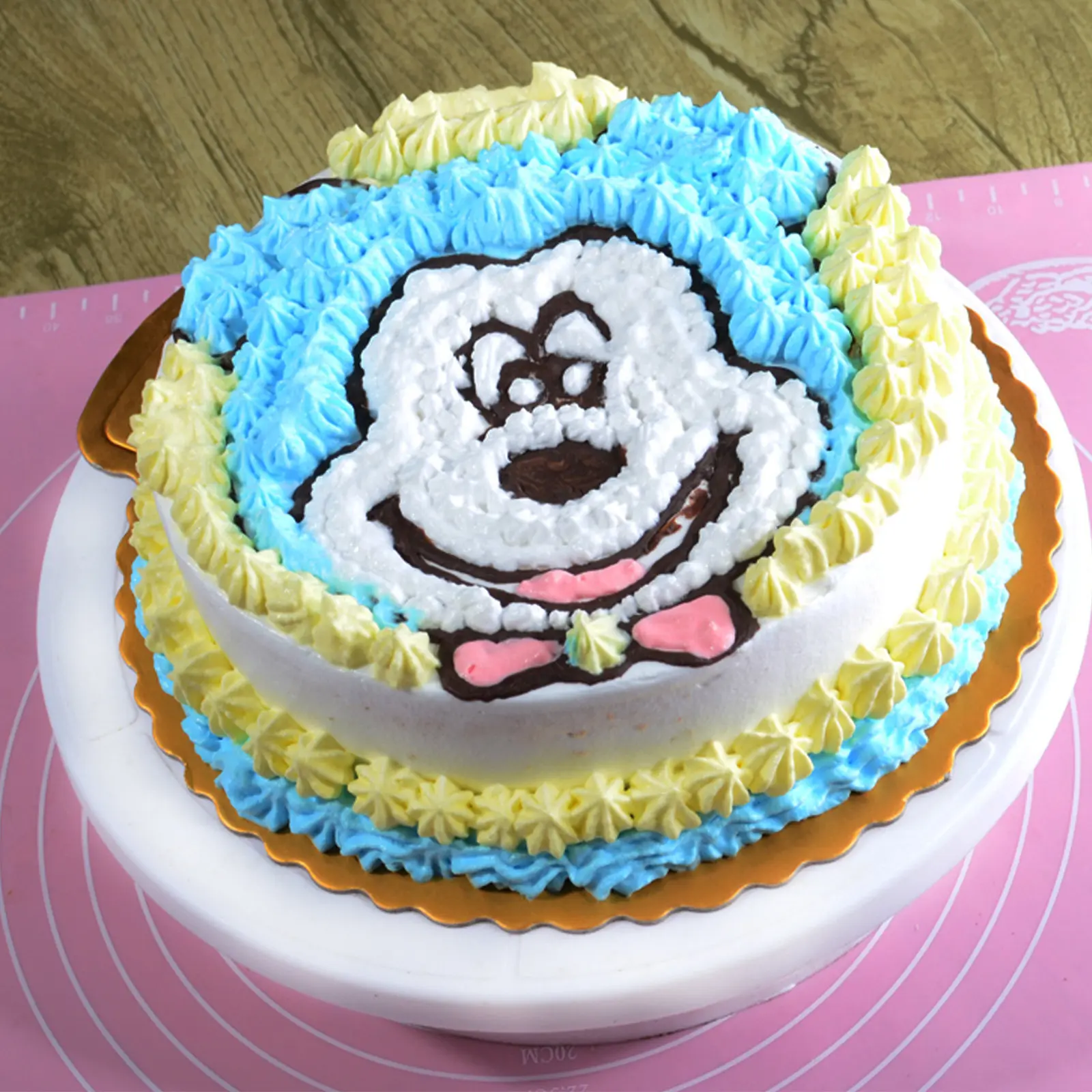 1Pcs Rotating Cake Turntable Premium Food Grade Material Safe Healthy Environmentally Friendly Baking Utensil Cake Decorating