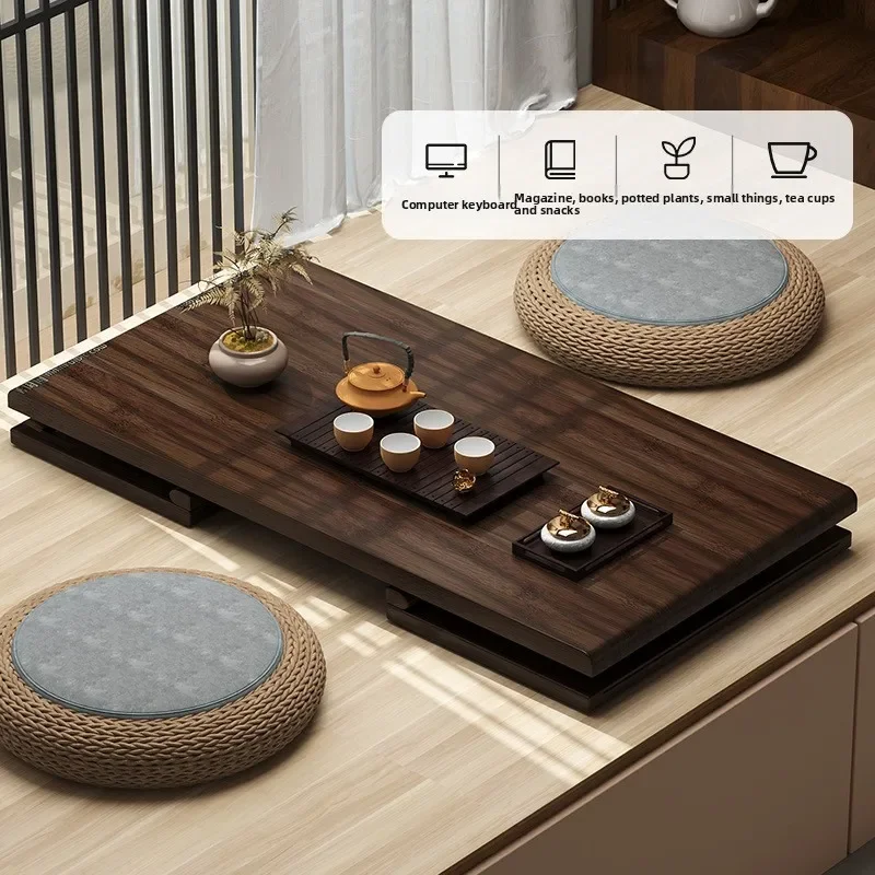 

bay window small table tea table bed folding small coffee table balcony low table