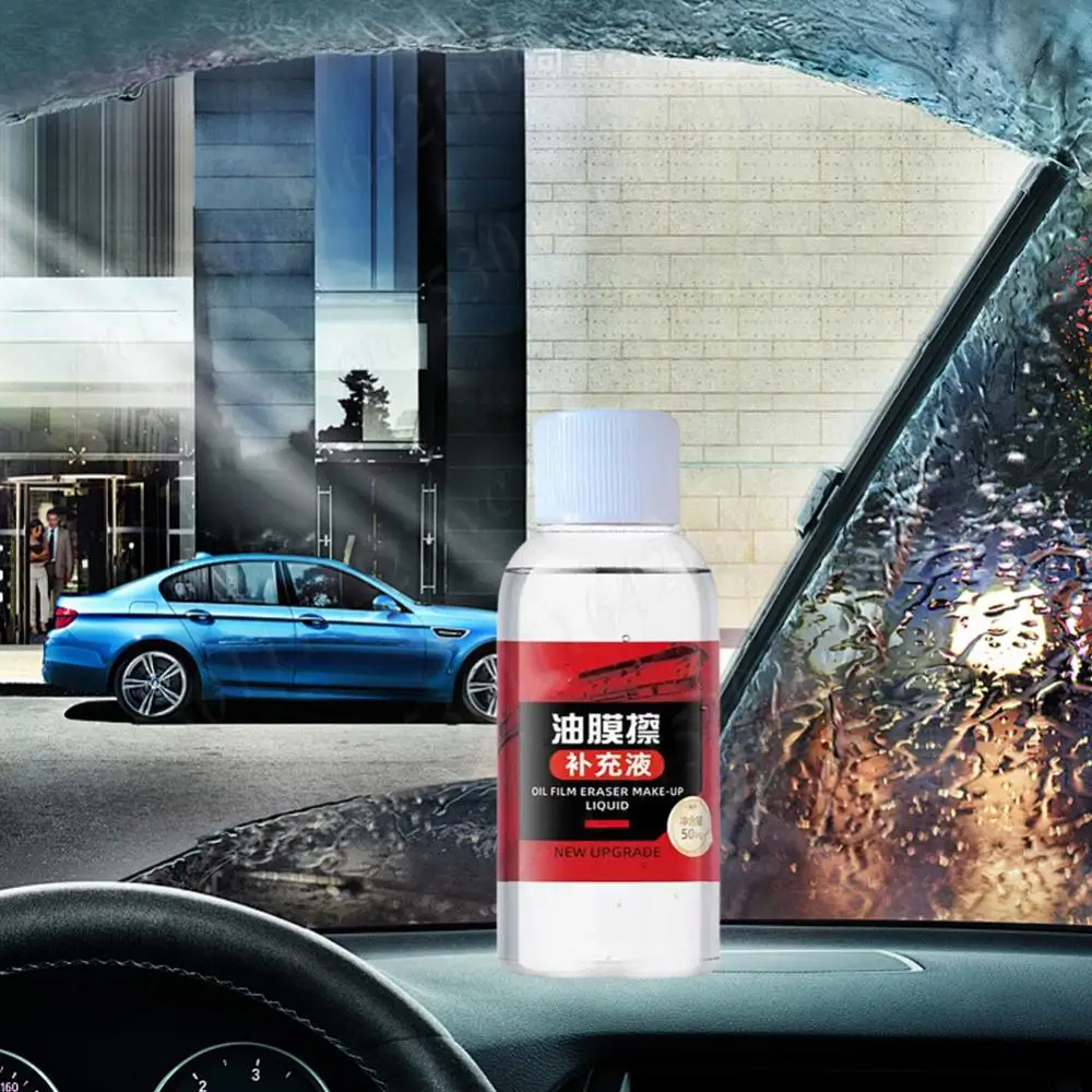 50ML Autoglas Oliefilm Remover Autoglas Film Coating Remover Voorruit Oliefilm Remover voor Autoglas