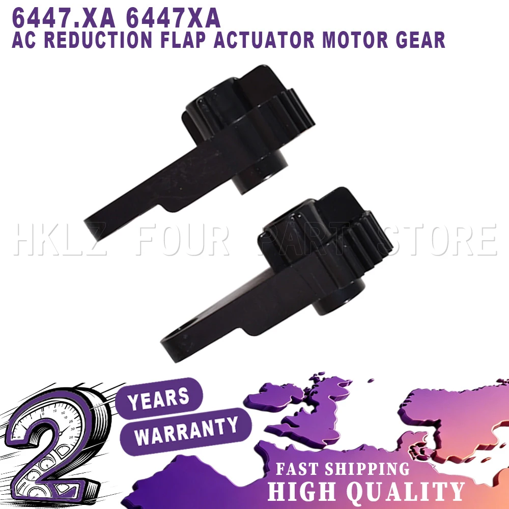 2Pcs New For Citroen Berlingo C4 Peugeot Partner Air Conditioner AC Reduction Flap Actuator Motor Gear car accessories