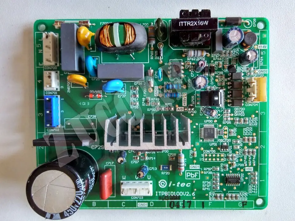 

Panasonic NR-B25VG1 Frequency Conversion Refrigerator Computer Board ITPBID100V2.6 /2.5/V1.A Frequency Conversion Board