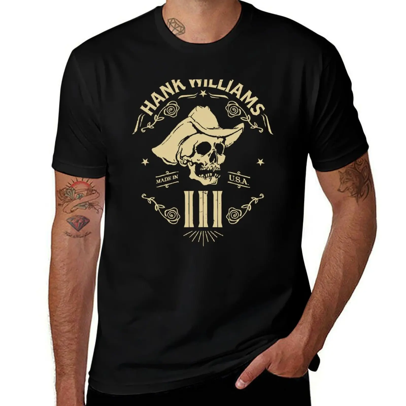 

Hank Williams III : Long Gone Daddy T-Shirt g man t shirts for men man t shirt luxury men t shirt cotton 100% T-Shirt