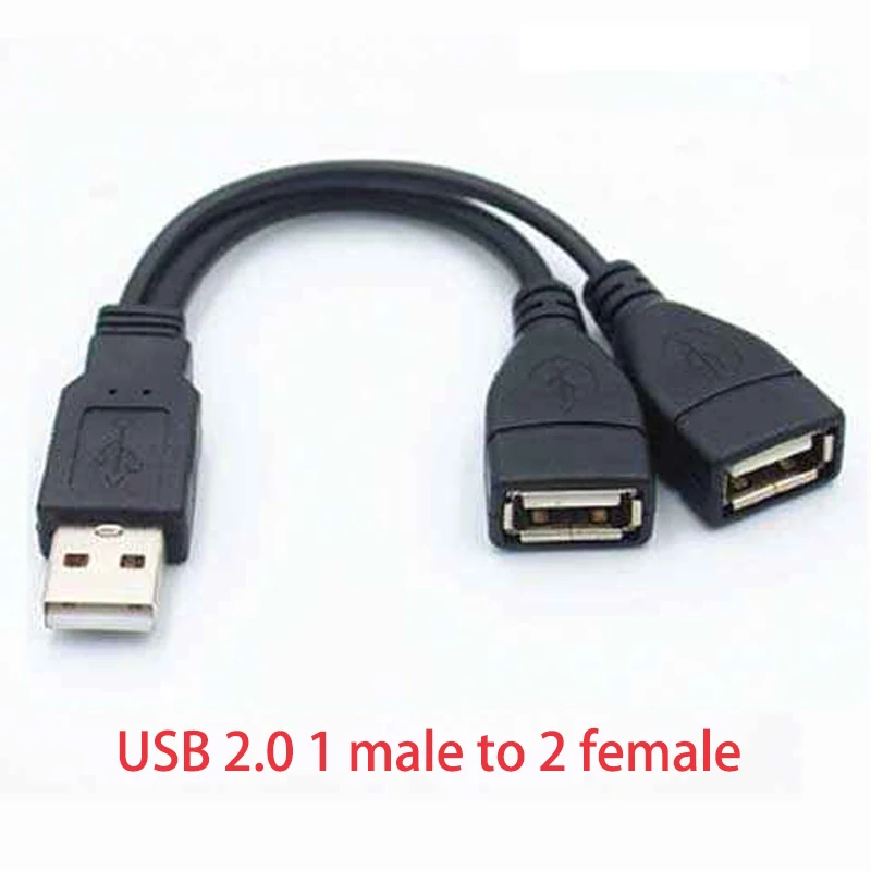 Cltgxdd 30 cm USB 2.0 1/2 Verbindungskabel. Ein drehbar um einen weiblichen Kopf. 90 Grad nach oben/unten/links/rechts gebogene Adapterverlängerung – Detail 4
