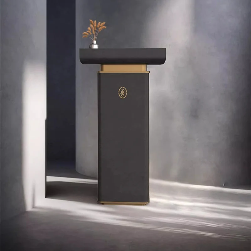 

Luxury Trendy Reception Desk Counter Decorations Beauty Modern Reception Desk Counter Office Hair Salon Commercial Furniture