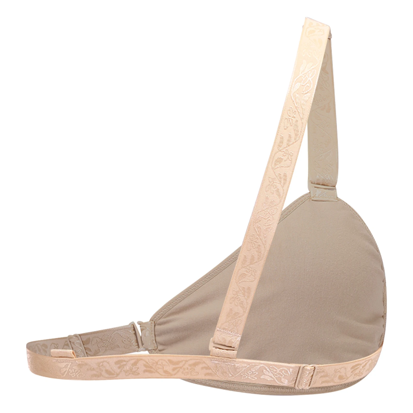 Women Artificial Breast Bra Post-mastectomy Single Cup Adjustable Straps Brassiere Protective Breathable Lingerie Daily Wear