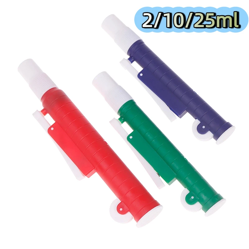 Quick Release Pipette Pumps Manual Pipette Pumps For Use With Graduated Pipettes VOL.2 Ml/10ml/25ml