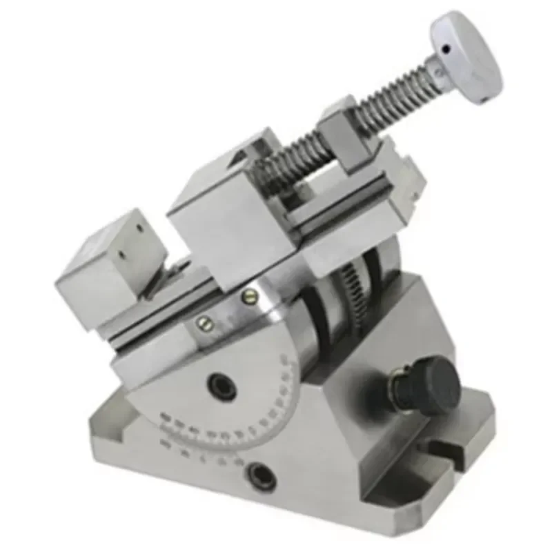 CHM50 CHM80 CHM120 Precision Manual Angle Universal Tool Vise 50/80/120mm Jaw CNC Milling Surface Grinder Workholding Fixture