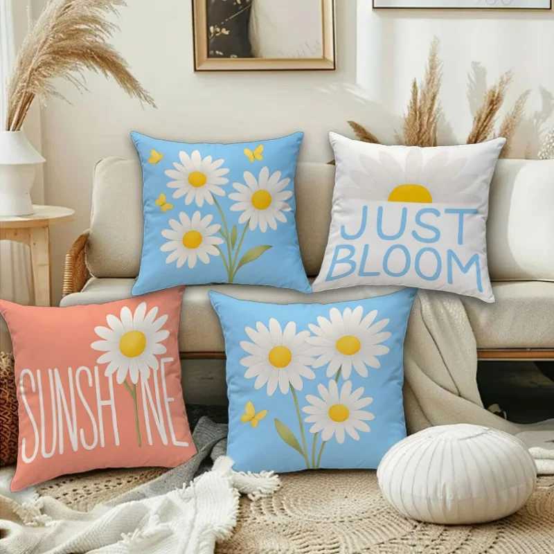 Dancing Butterflies Design digital printing pillow cover Short plush Suitable living rooms bedrooms sofas throw cushion cover