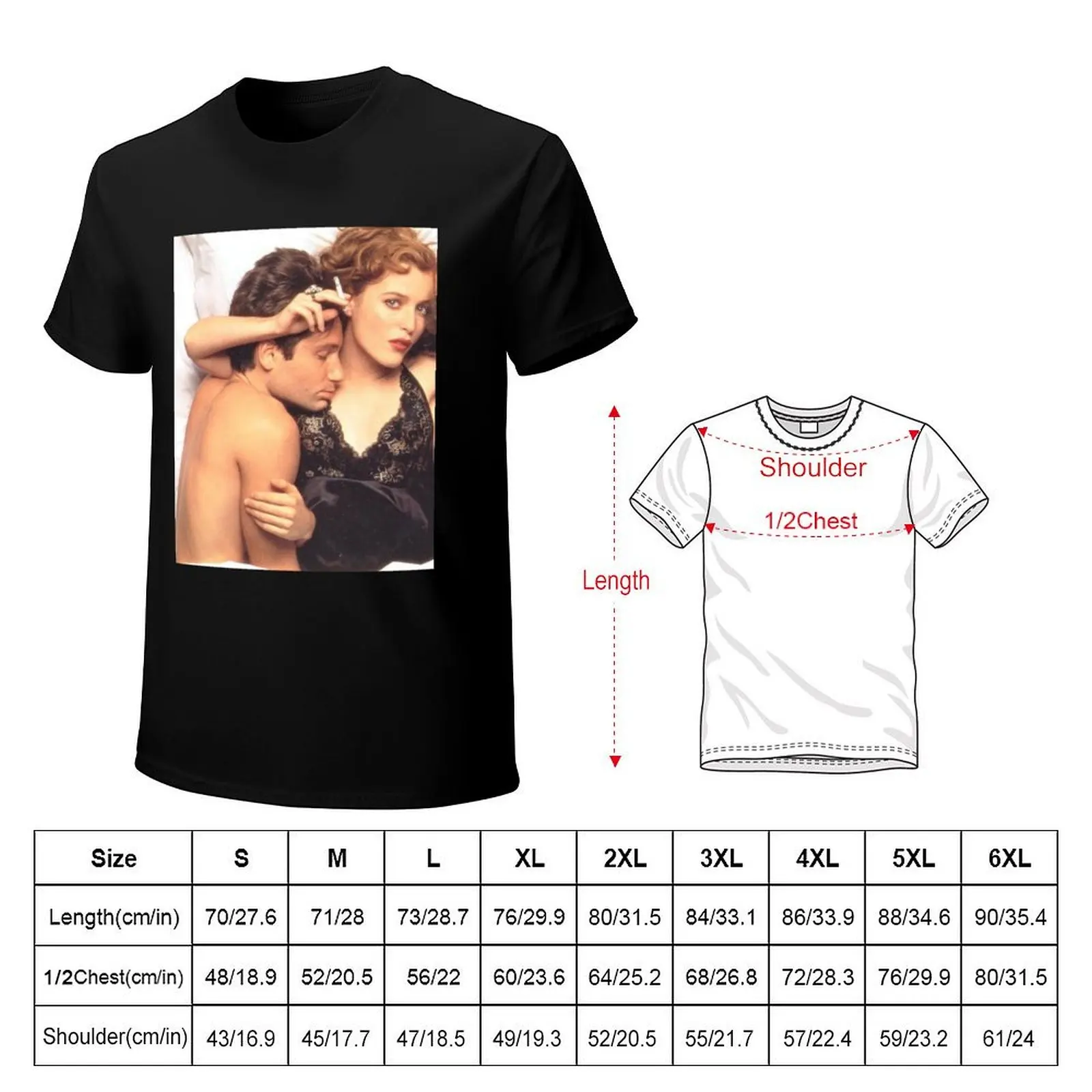 Scully and Mulder T-Shirt Thanksgiving Casual Tee