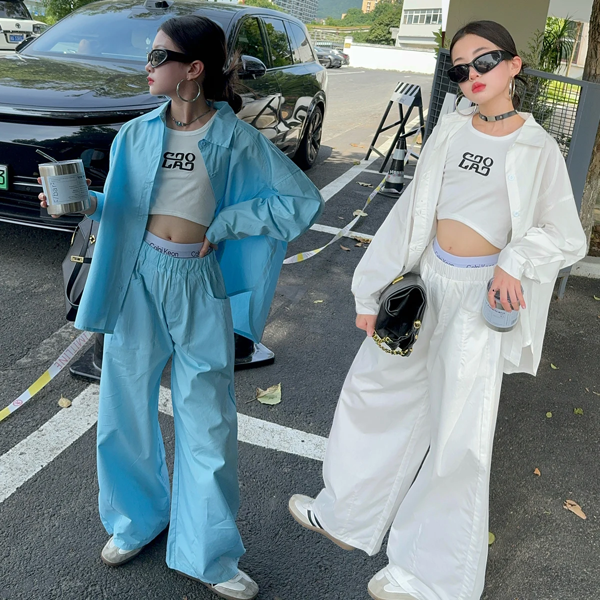 autumn-teenage-girls-clothes-set-cotton-irregular-shirt-wide-leg-pants-2pcs-junior-kids-suit-children-outfit-chic-school-clothes