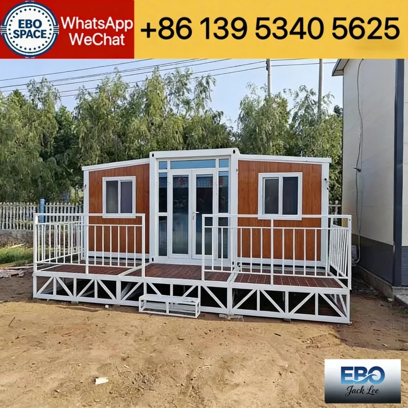 40ft Container House Expandable Box Mobile House Mini Cabin AU Standard with Kitchen&Shower Expandable Box House