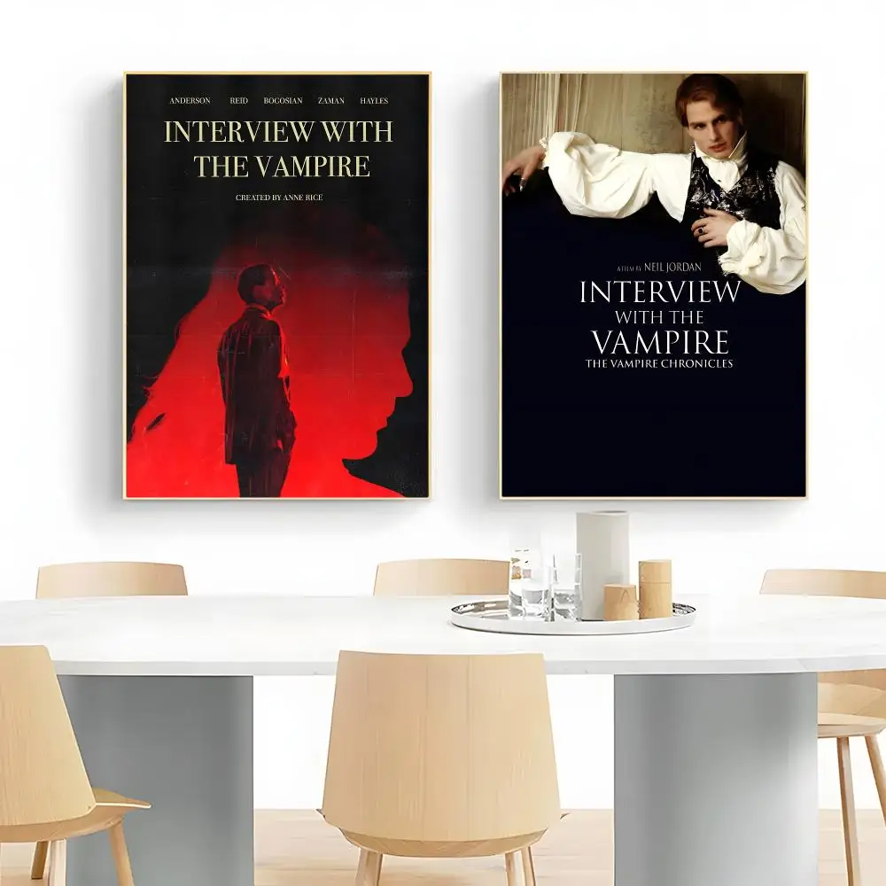 film horror vampire Anne Rices Interview with the Vampire Poster Wall Art Print Decorative Mural Home Decor Gift Unframed