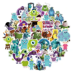 Autocollants Disney Cool Monster Inc, décalcomanies de dessin animé, jouets de bricolage, cahier, téléphone, planche à roulettes, ordinateur portable, casque, voiture, cadeaux, 10 pièces, 30 pièces, 50 pièces