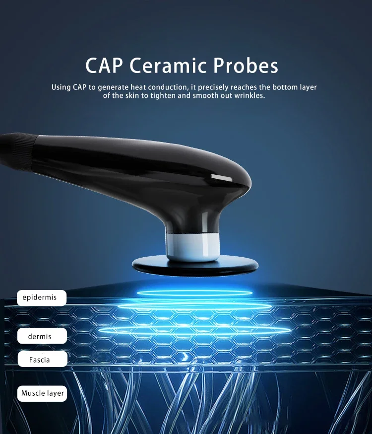 448 كيلو هرتز Tecar INDIBA لتخفيف الآلام جهاز تجميل لشد الجلد RF شد الوجه تجديد الجلد جهاز التخسيس وفقدان الوزن #5