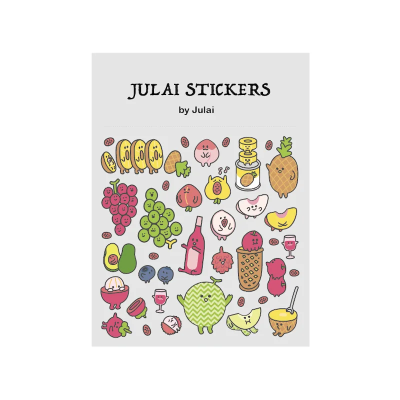 CUTE stickers Kawaii Food Bread Ice cream Fruit Stickers