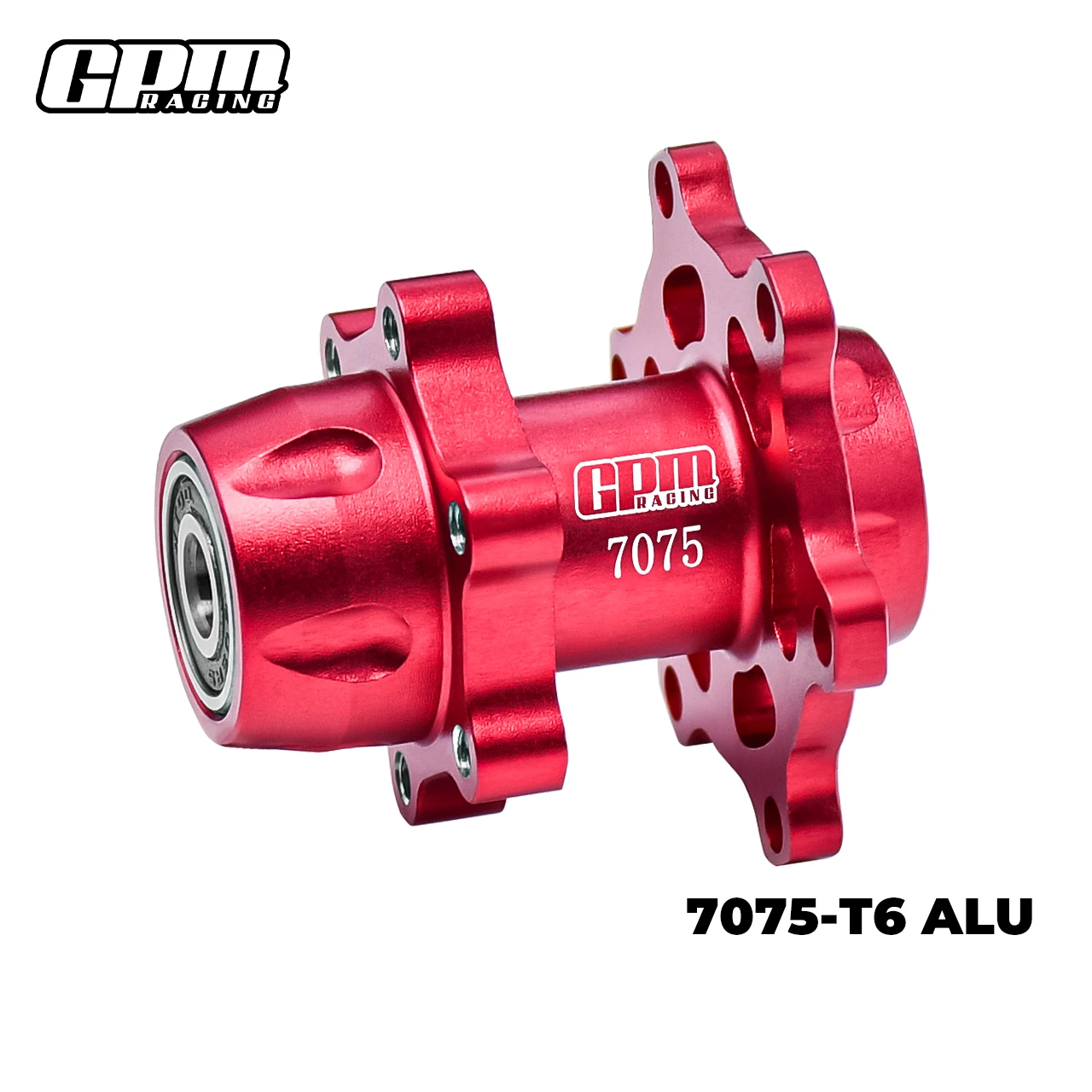 GPM Legering 7075 Voorwiel Hub Hex Grotere Binnenlagers Voor LOSI 1/4 Promoto-MX Motorfiets Rtr
