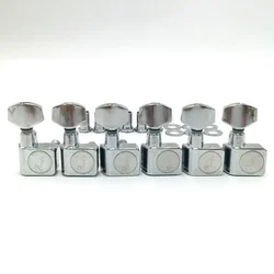 6R ST Guitar Machine Head Tuners No Screws Mounting Screw Free