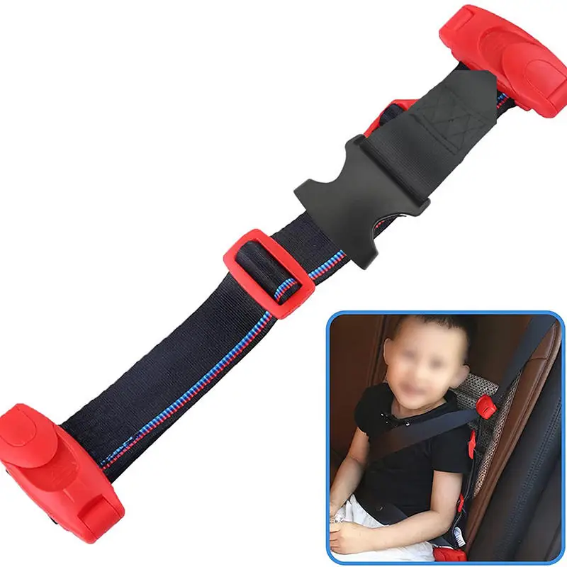 Retenedor de ajuste de cinturón de seguridad, hebilla de Clip de cinturón de seguridad para niños, retenedor de ajuste de correa de coche, tipo cinturón de seguridad, accesorios interiores
