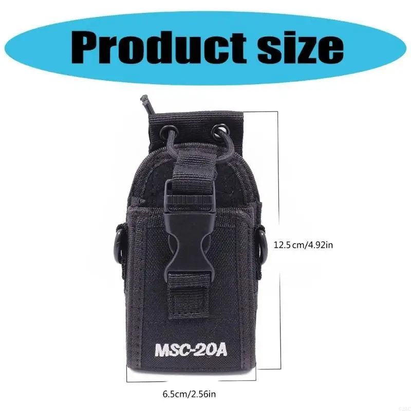 G2AC BASSO NYLON RADIO a due con spalla lunga per spalla per sicurezza che trasportava mani