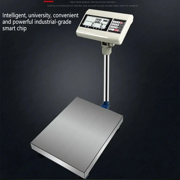 150 kg Bench Scale Stainless Steel Plate Heavy  Frame Digital Bench Scale Counting Bench Scale