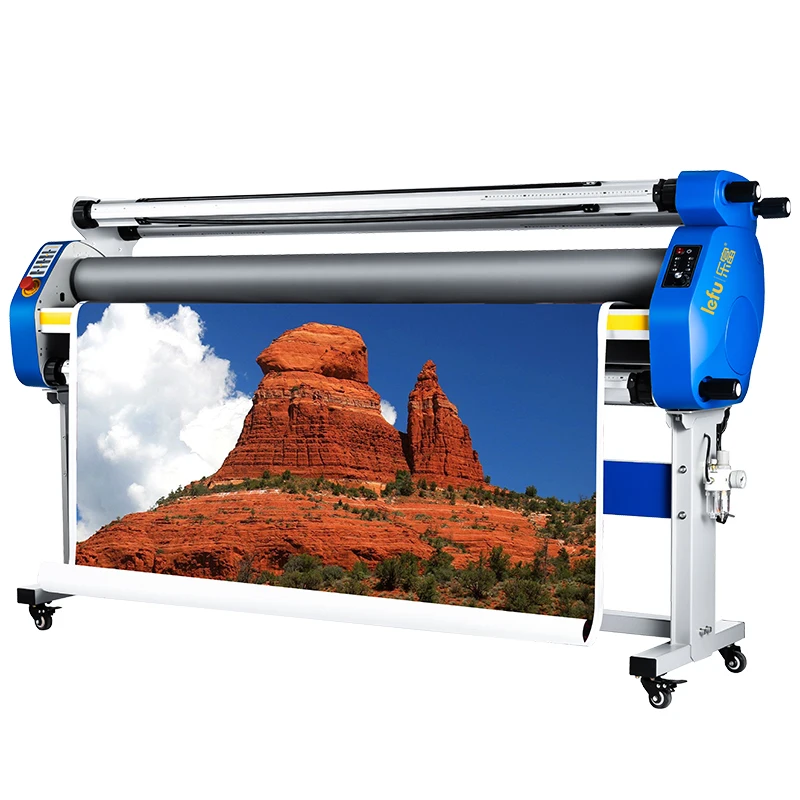 Factory Price  60 Inch 1600mm 160cm 1600 Warm And Cold Roll Electric Laminator For Roll To Roll And Board Laminating