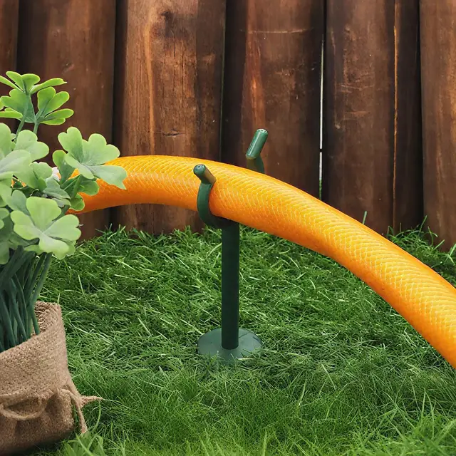 10Pcs Garden Hose Holder Guide Support Rack Double Hose Guide Stake for Yard Watering 3 10Pcs Garden Hose Holder Guide Support Rack Double Hose Guide Stake for Yard Watering 3