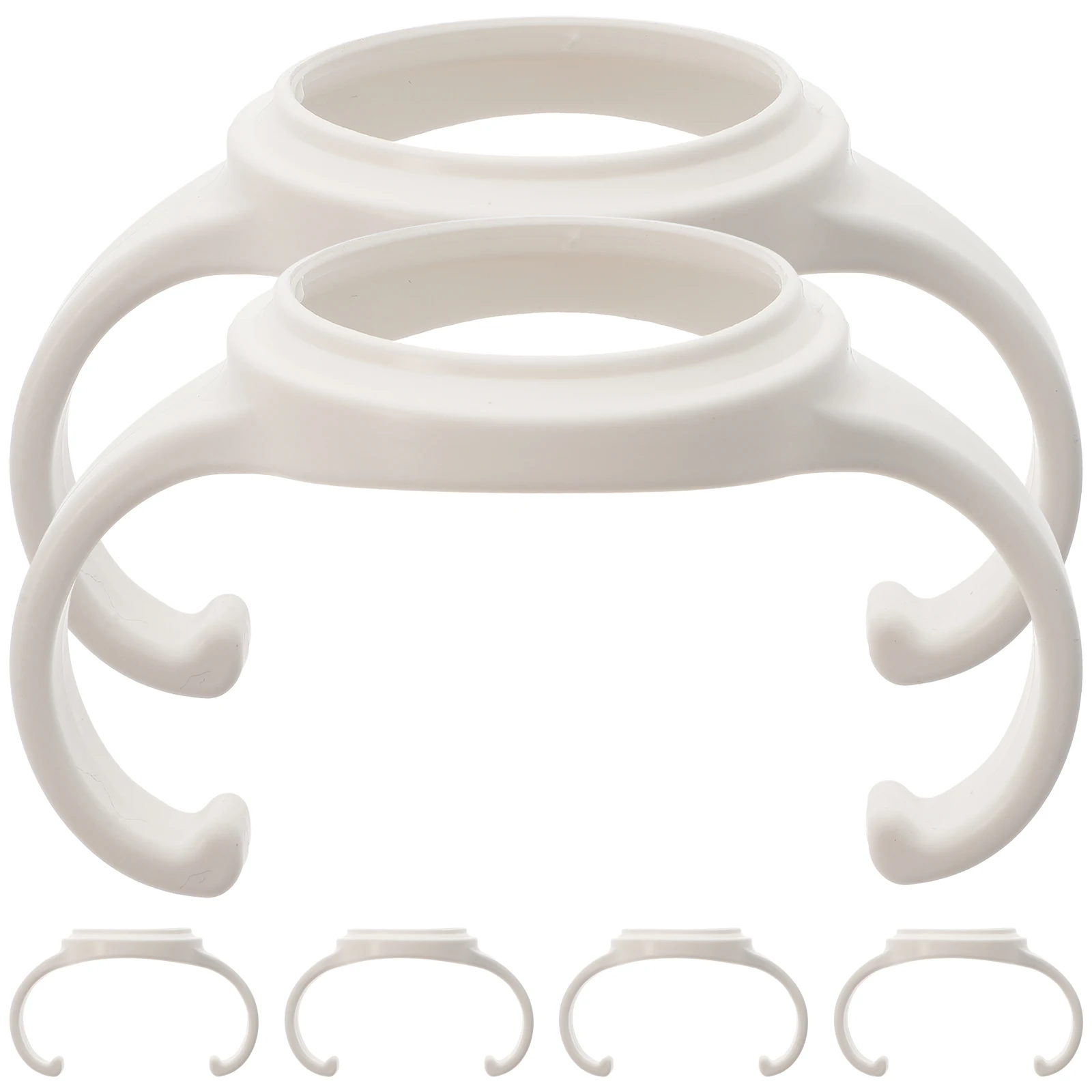 

6 Pcs Bottle Handle Accessories for Kids Baby Feeding Handles Pearlescent Child