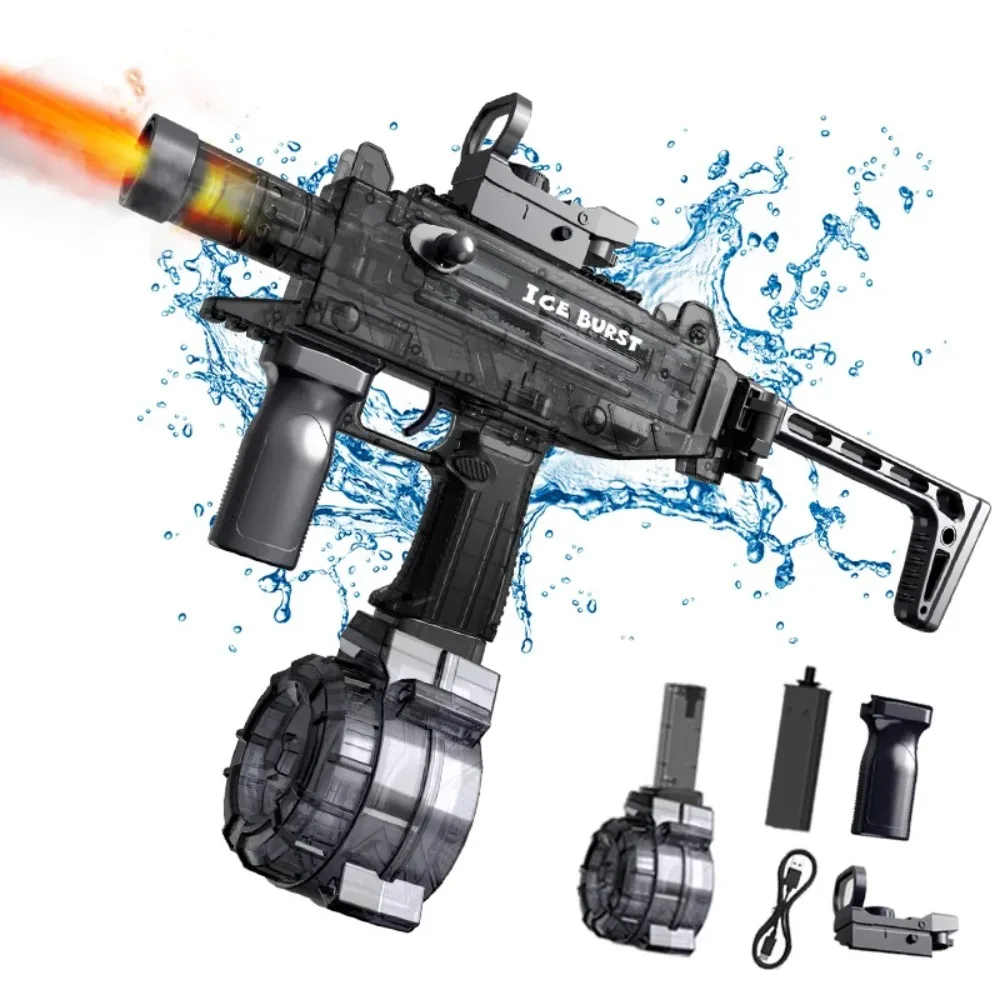 

Water Gun Electric Automatic High Speed Continuous Owerful Automatic Squirt guns Kids Summer Outdoor Toys for Adults Children