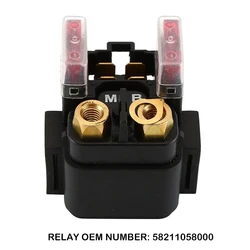 OEM 58211058000 Motorcycle Starter Solenoid Relay For KTM 1190 640 450cc 350 300 250cc  EXC-F XC-W XC DUKE SUPERMOTO Accessories