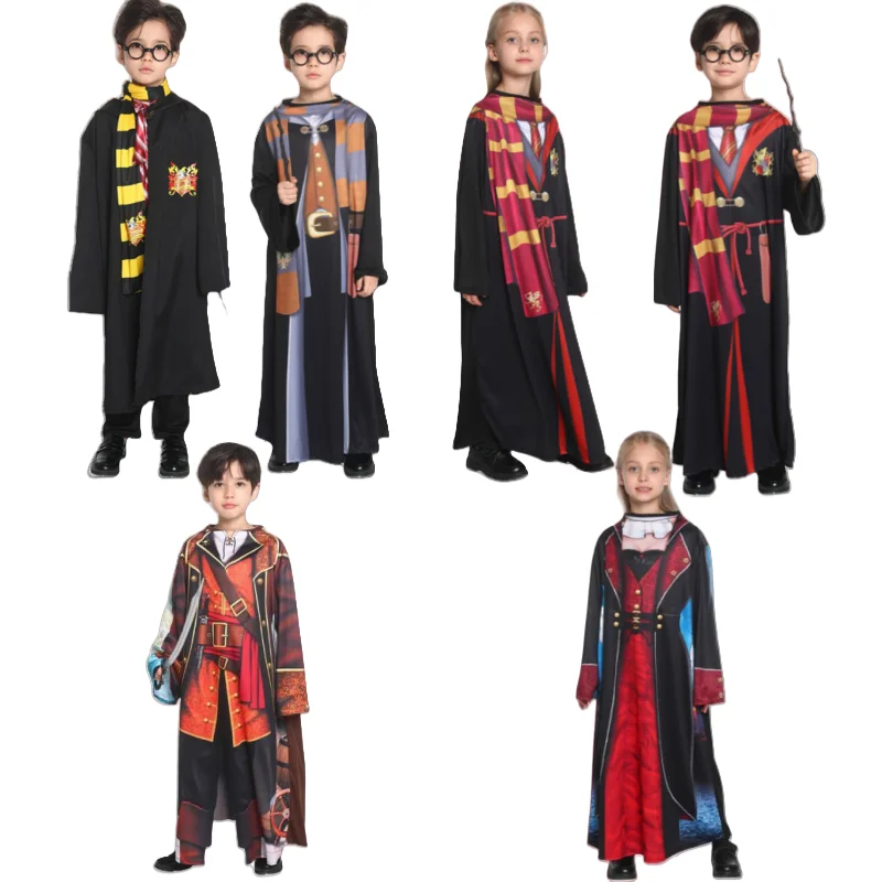 Halloween Zauberer Cosplay Kostüm Robe Kapitän Jack Sparrow Kostümset Enthält Keine Waffen