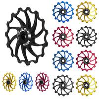 Road Bike Ceramic Pulley Rear Derailleur 14T/15T/16T Guide MTB Ceramic Bearing Jockey Wheel Bicycle Cycling Part