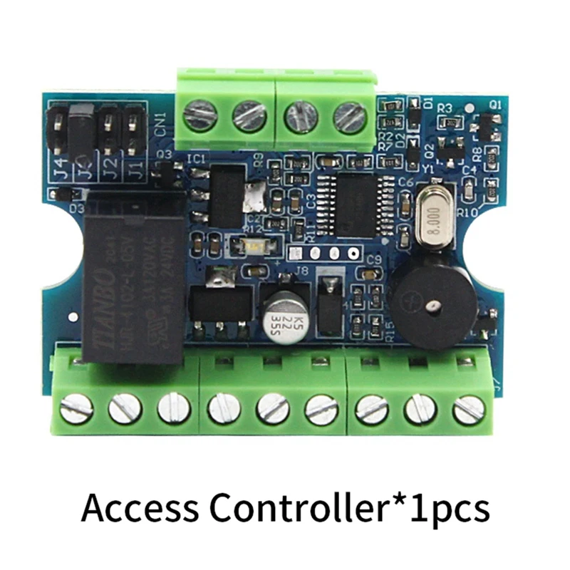 12V Access Controler With Magnetic Lock Gate Entry System Set Touch Memory DALAS TM Reader PCB Access Control Board