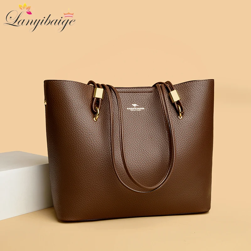 

High Quality Leather Casual Crossbody Shoulder Bags for Women 2025 New Luxury Purses And Handbags Women Bags Designer Totes Sac