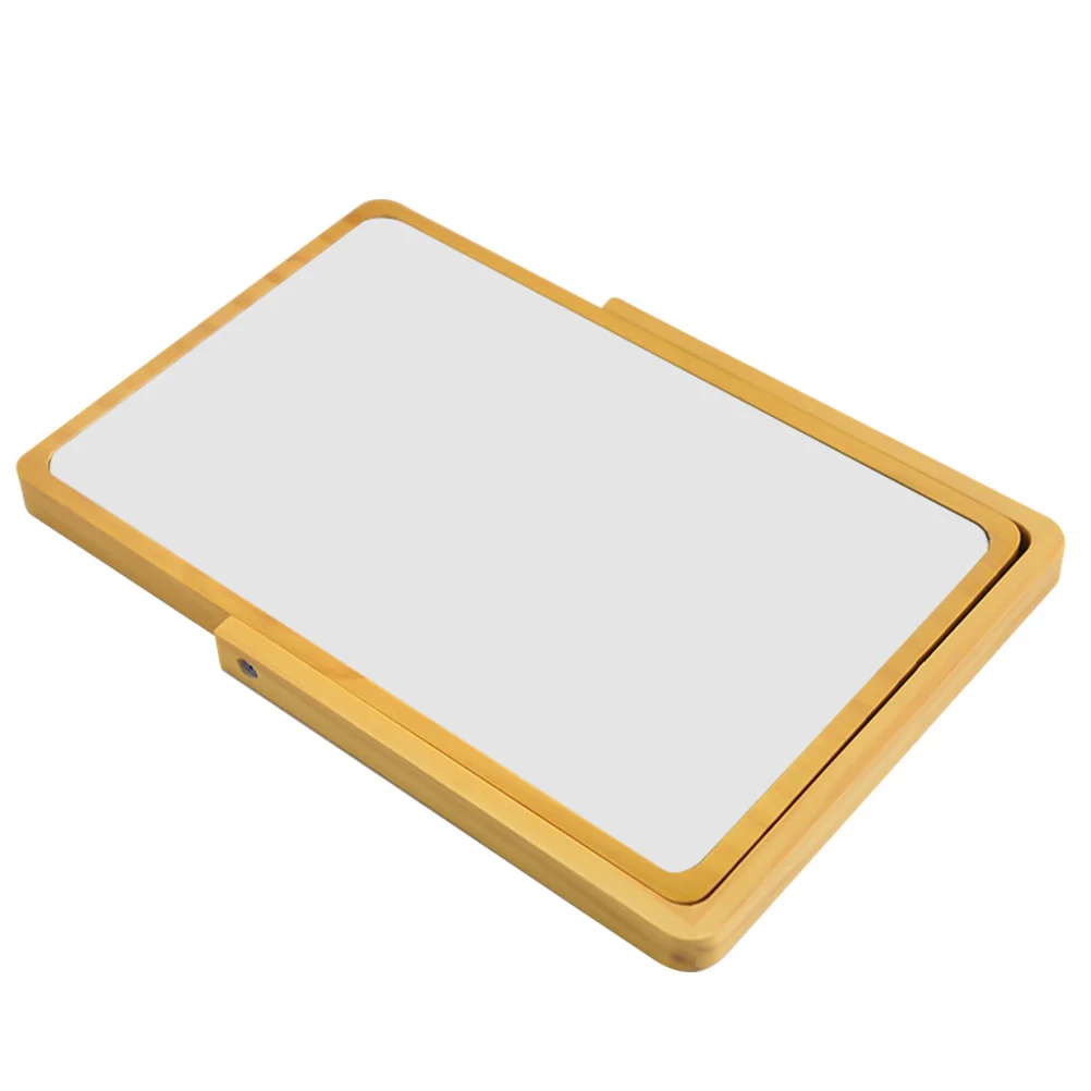 

NOLITOY Desktop Mirror Compact Makeup Mirror for Girls Dresser Countertop Hand Held Retro Decor Household Chic