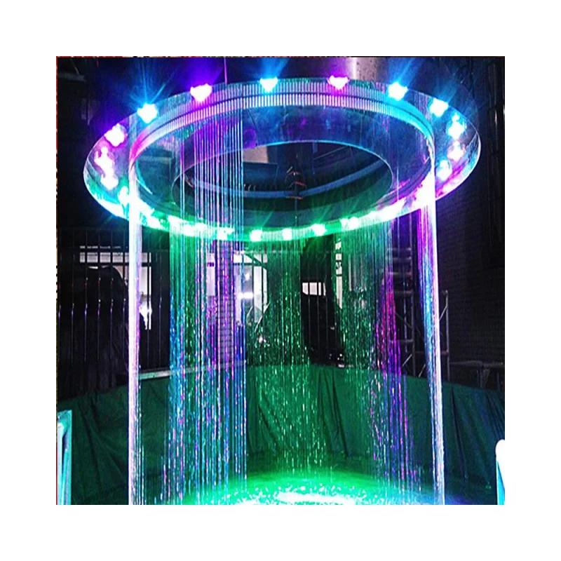 Custom.2026 Лидер продаж фонтан водопад настенный декоративный цифровой занавес фонтан