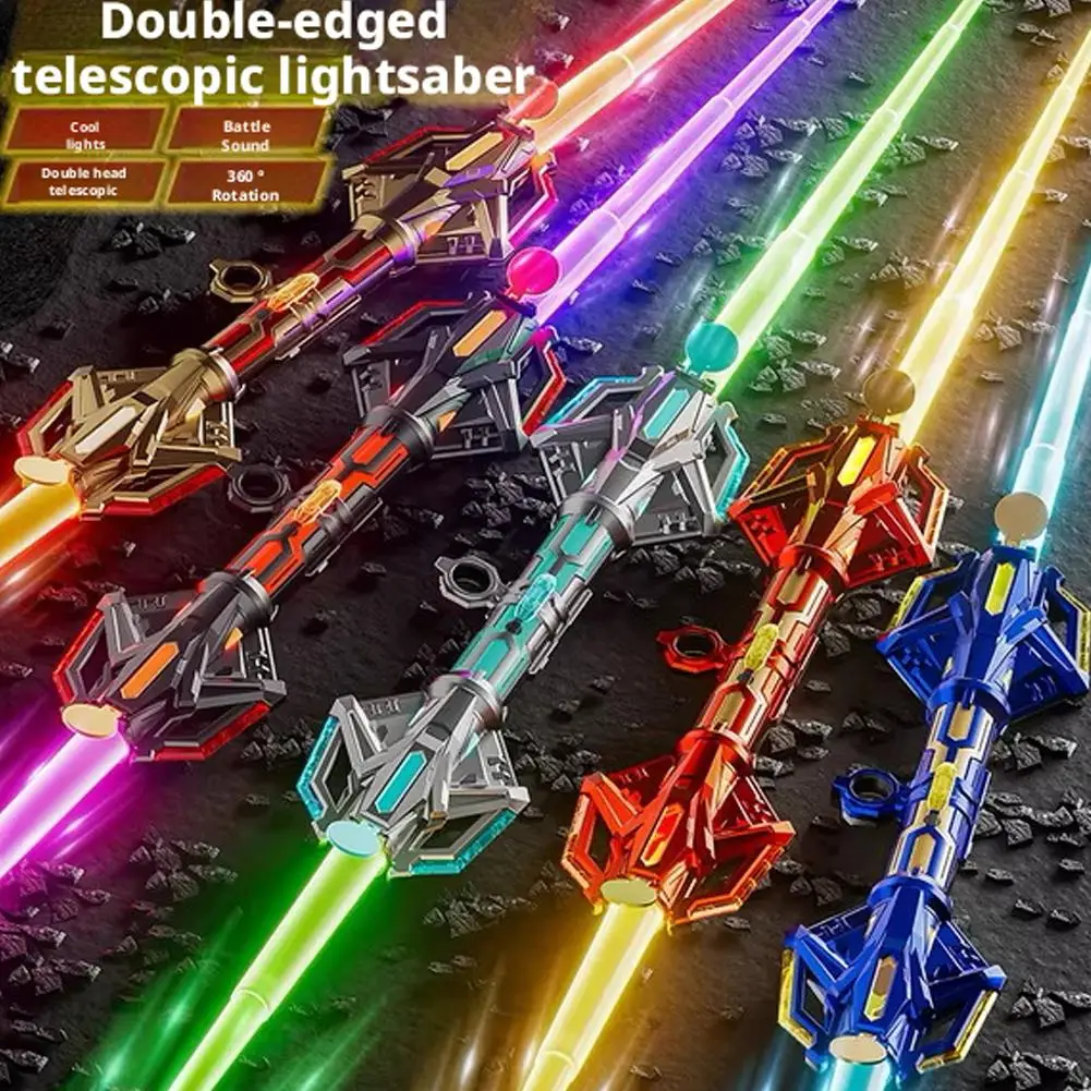 

Hot Sale Multi-Color Lightsaber Toy for Kids - Retractable Laser Fluorescent Stick Cool Gift Item for Children's Entertainment