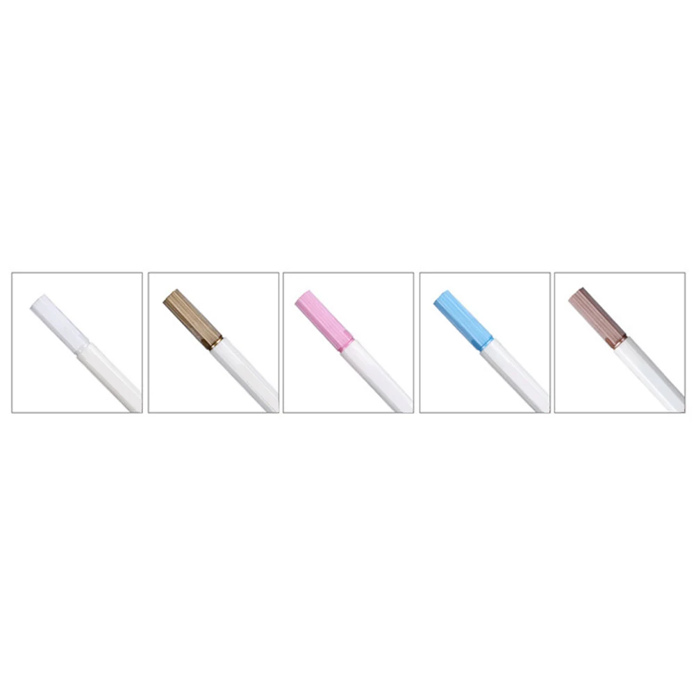 

5 PCS Metal Pen Paint Metallic Fancy Pens Artist Golden Colored Marker and Markers