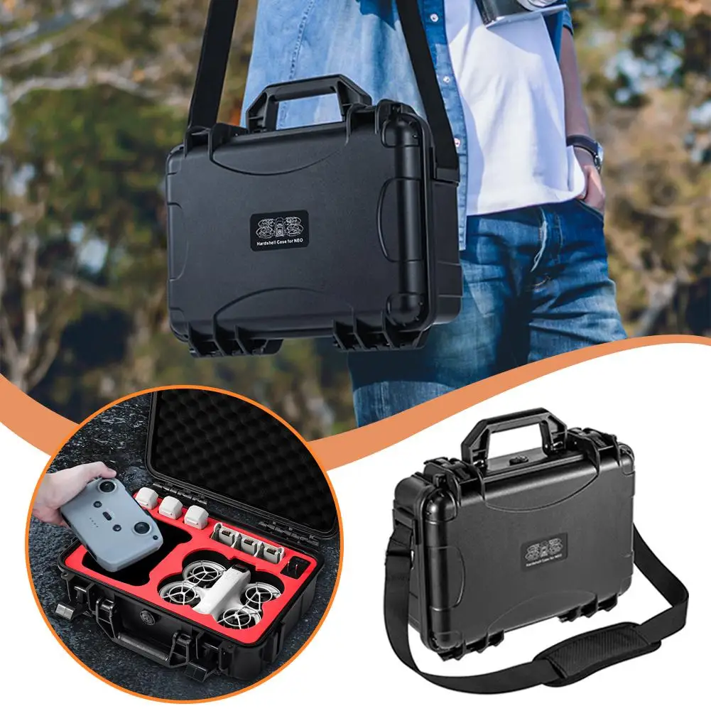 

For Dji Neo Explosion Proof Storage Box High End Drop Resistant Handbag Record Box Vedio Outdoor Portable Drone M2d5