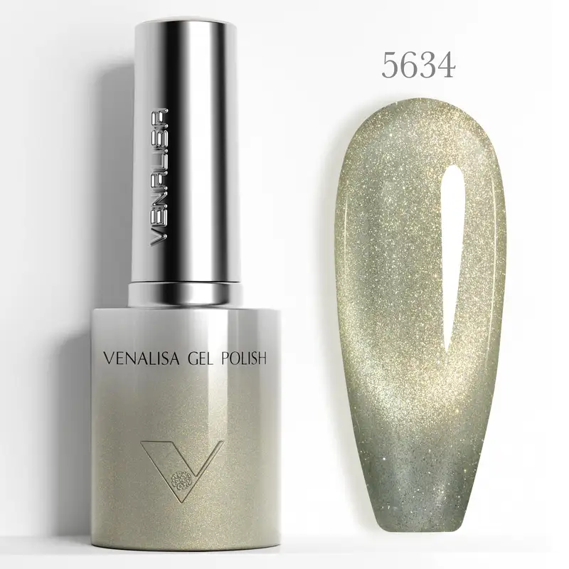 1pc Venalisa 10ml Nail Gel Polish Round Brush HEMA FREE TPO FREE Soak Off Sparkle Cat Eye Gel Lacquer Soft Texture Gel Varnish - Image 34