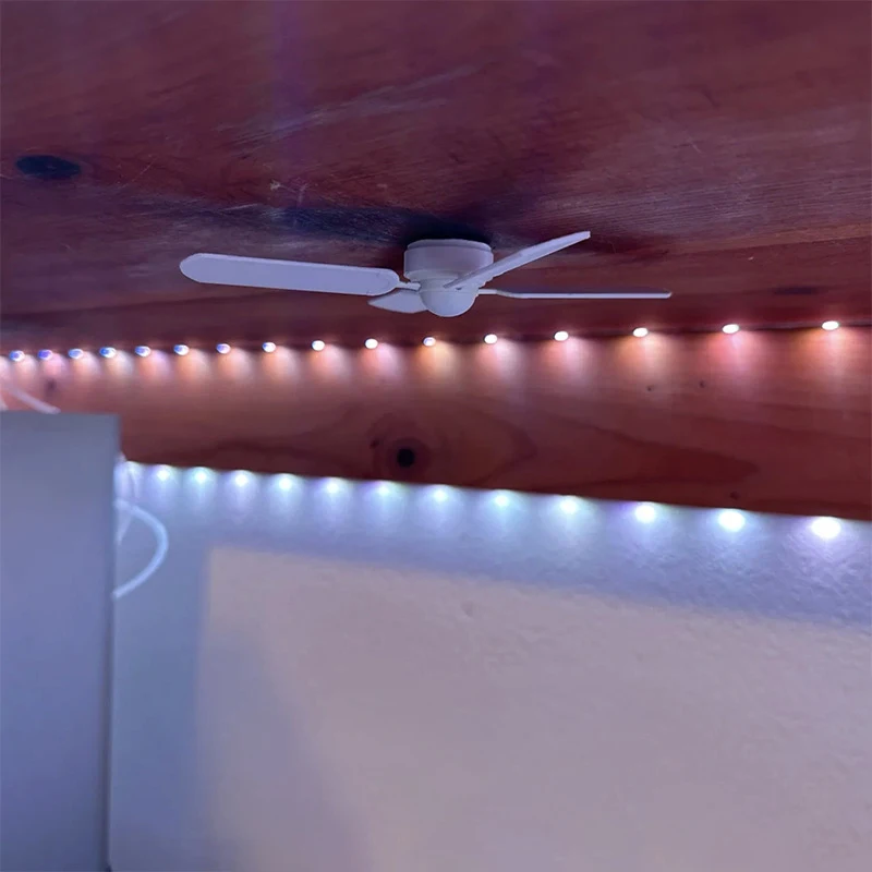 1:12 ventilatore da soffitto in miniatura per casa delle bambole ventilatore elettrico modello bambola Mini elettrodomestici decorazioni per la casa puntelli per la costruzione di Micro Scene