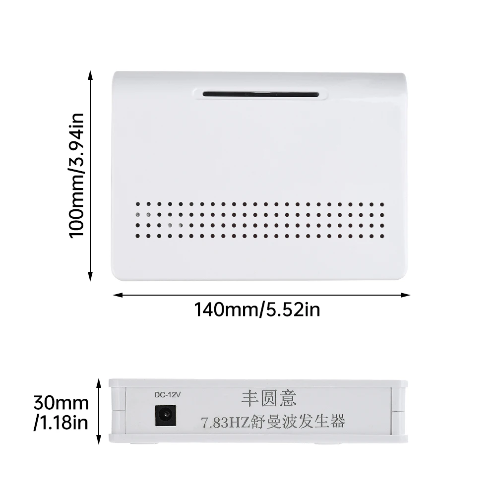 Gerador de ondas schumann 7.83hz, módulo gerador de sinal de onda senoidal de frequência ultrabaixa, interface dc5.5 * 2.1