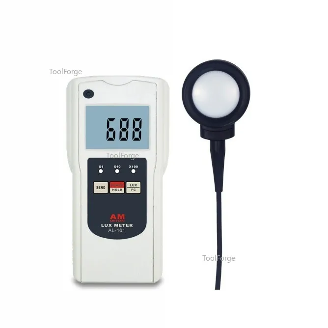 

Приборы для физических измерений AL-161 AL-161L Измеритель сладкого освещения Измеритель освещенности AL-162 Оптометрический измеритель AL-161R