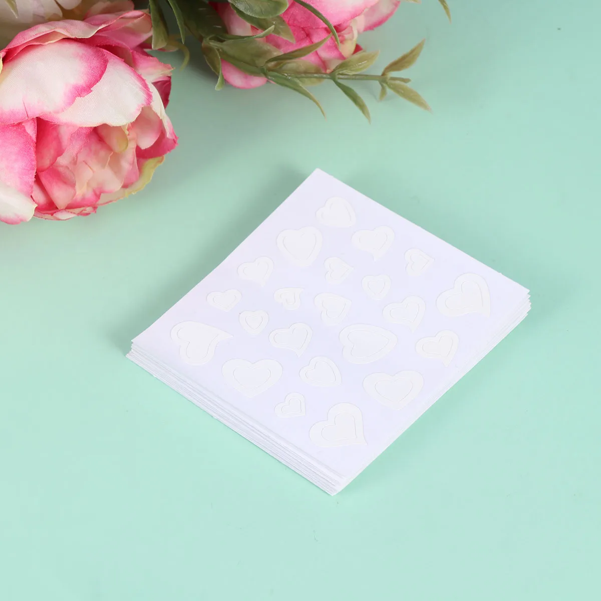 

42 Sheets Paper Nail Stickers Durable Safe French Manicure Style Tip Stencils Home Store Decorative Woman Beautiful Art