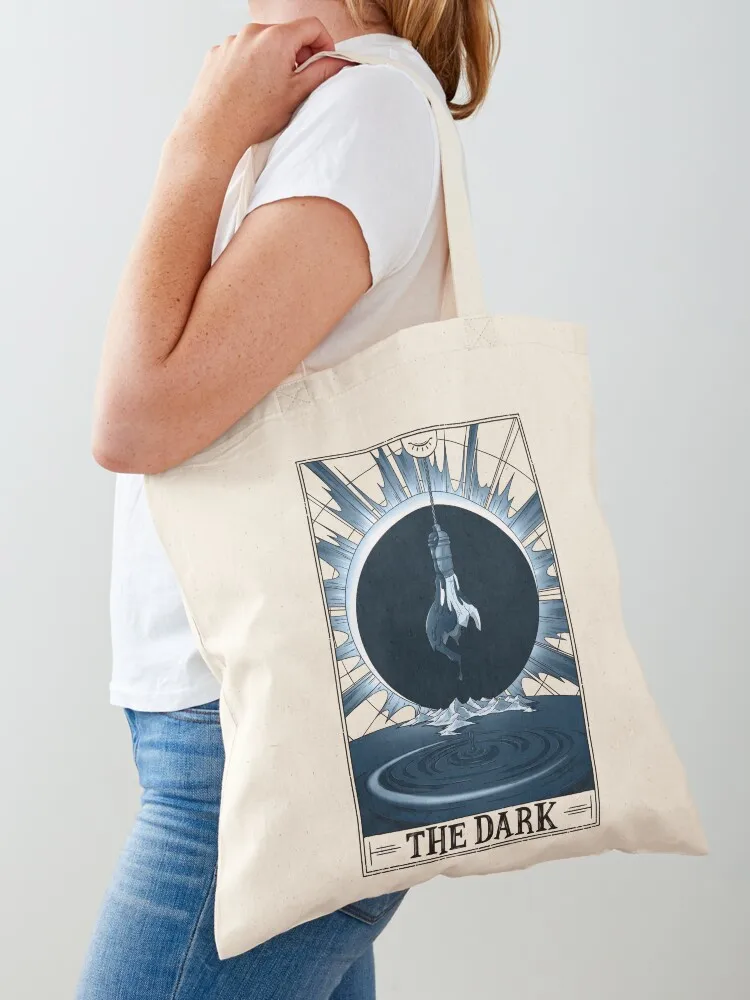 

The Dark Tarotesque - (Light) Tote Bag supermarket folding bag bags woman 2025 Gift bags shopping bags foldable