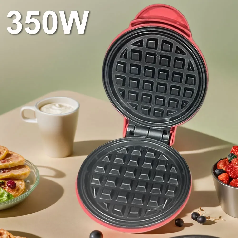 Mini Waffle Maker Nonstick  Electric Breakfast Maker Bubble Egg Cake Oven Pan Sandwich Biscuit Cake Baking Tray Waffle Maker