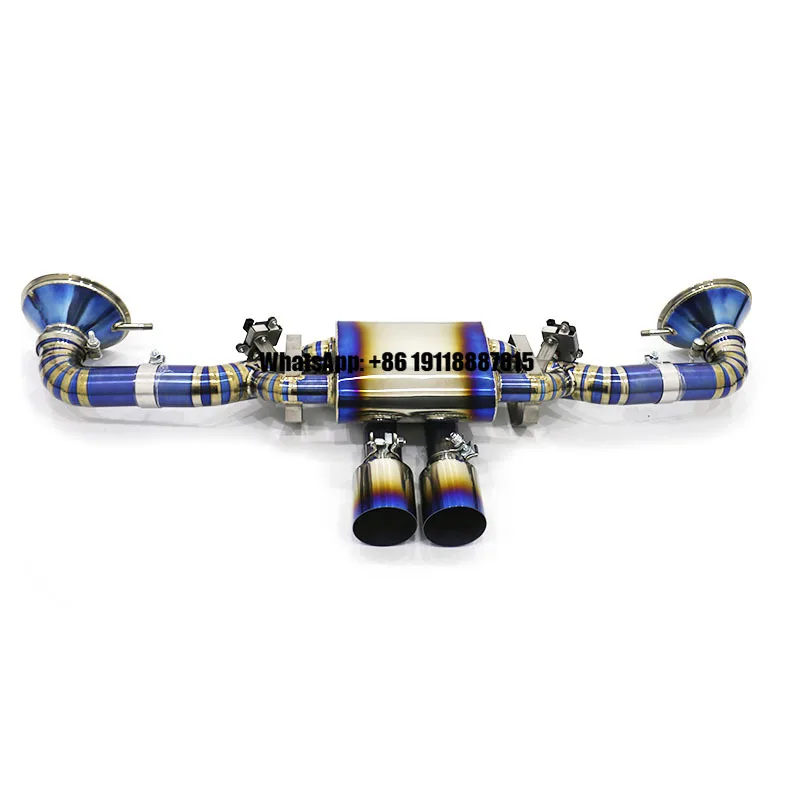 

OEM High Performance Titanium Catback Exhaust with Sports Car for Porsche 992 GT3 4.0L 2021- Valvetronic Exhaust System