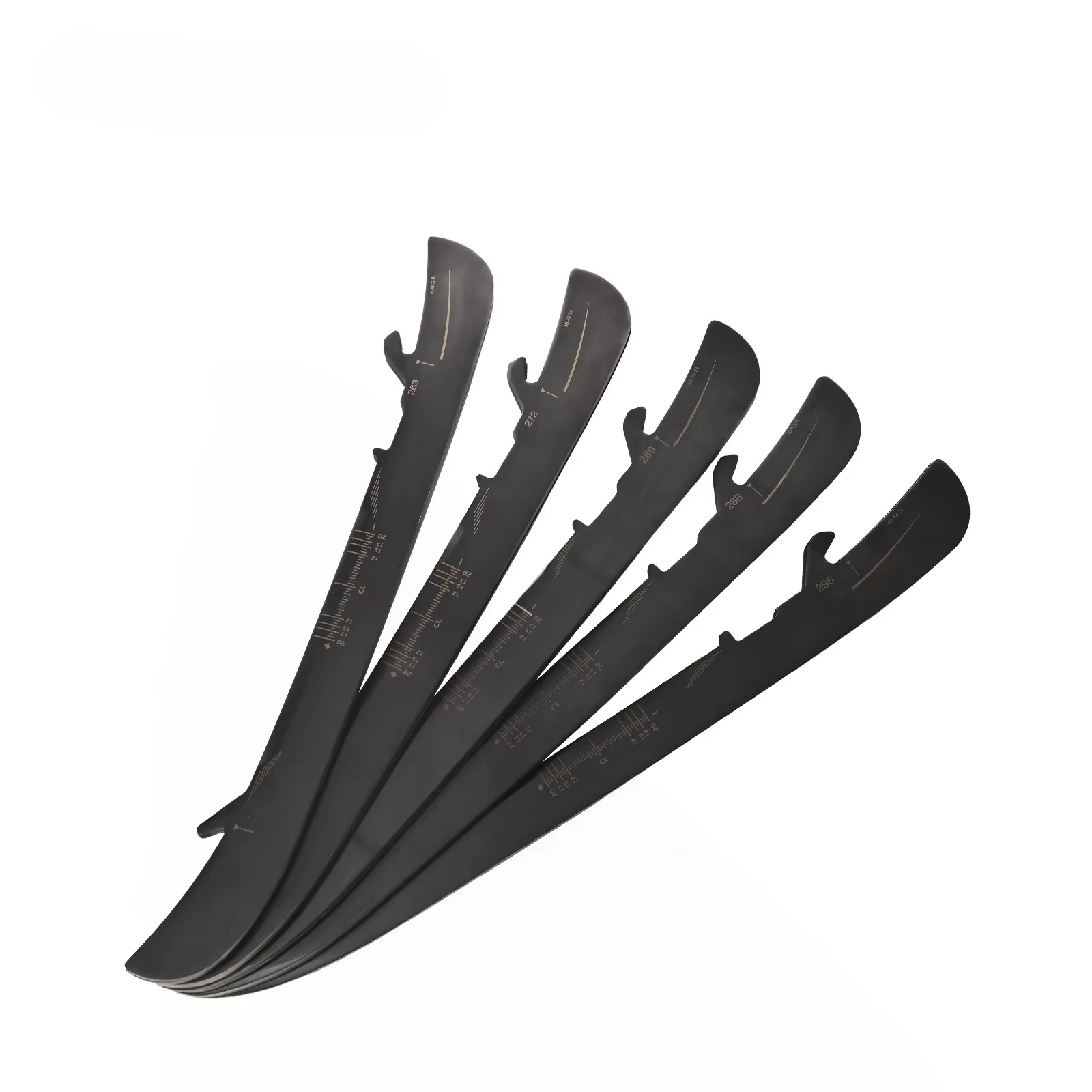 Carbon Stainless Steel Replacement Blades Universal Fit All Ice Skates OEM Custom Supported For Ice Hockey Skating Equipment