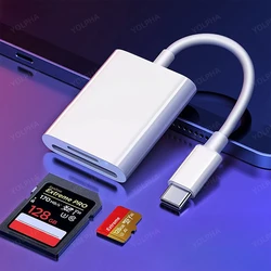USB 3.0 SD Card Reader USB-C To SD TF Card Adapter Memory Card Reader For Mac IPad Pro Air IMac Laptop For Android Phone