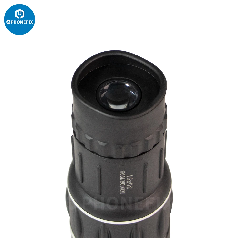 HD Scope 16x52 Dual Focus monokularowy Zoom teleskopowy soczewka optyczna polowanie Spotting Upgrade Handheld lornetki 66m/8000m dla turystyki